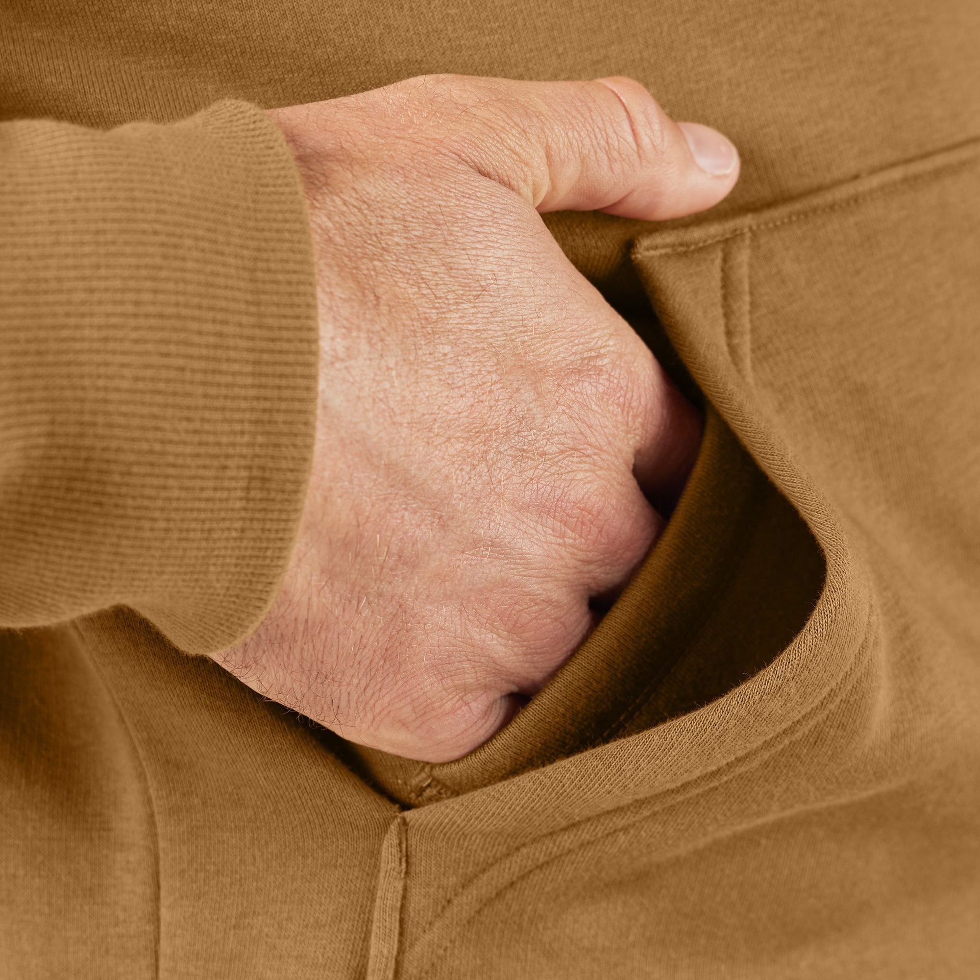 "Midweight Fleece Hoodie"