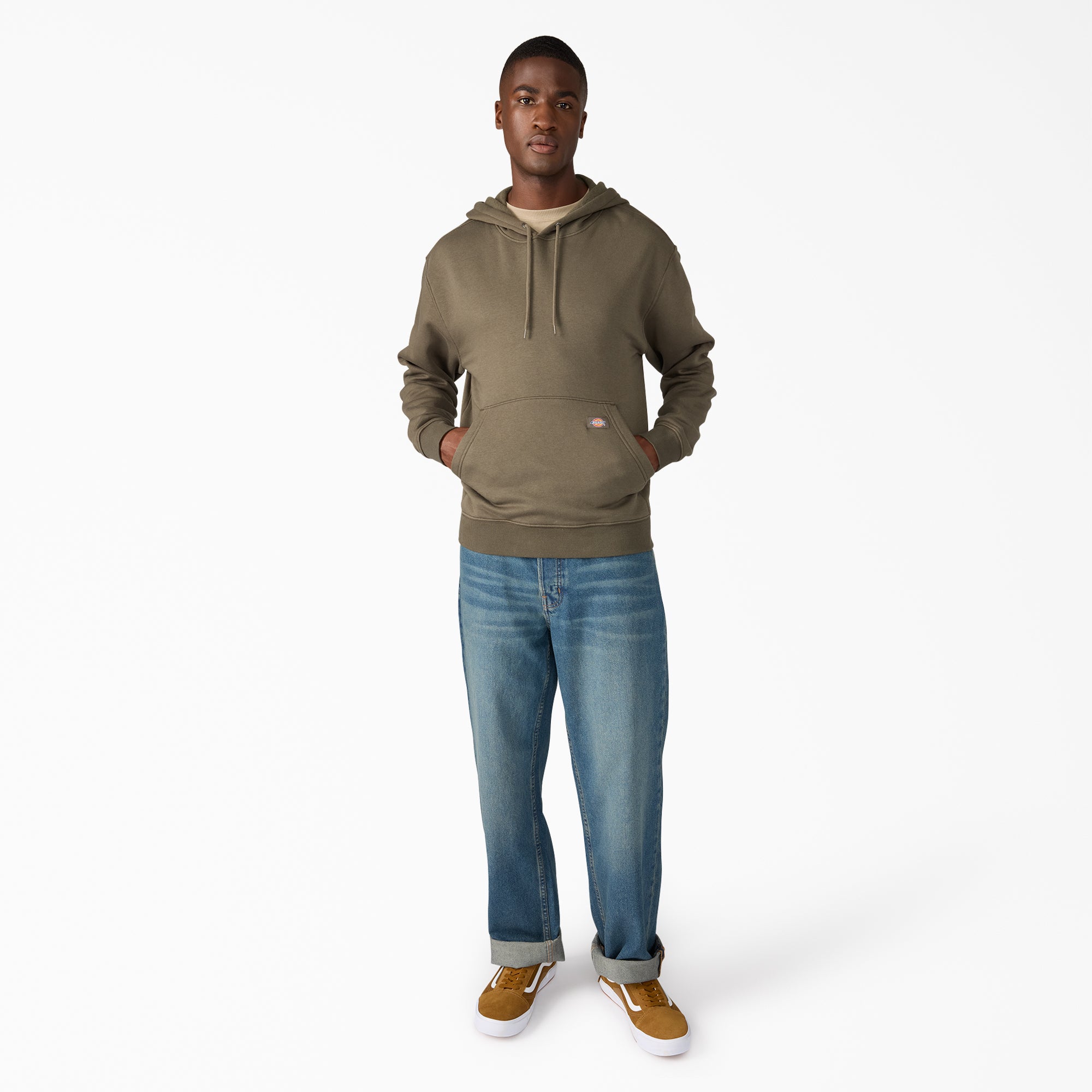 "Midweight Fleece Hoodie"