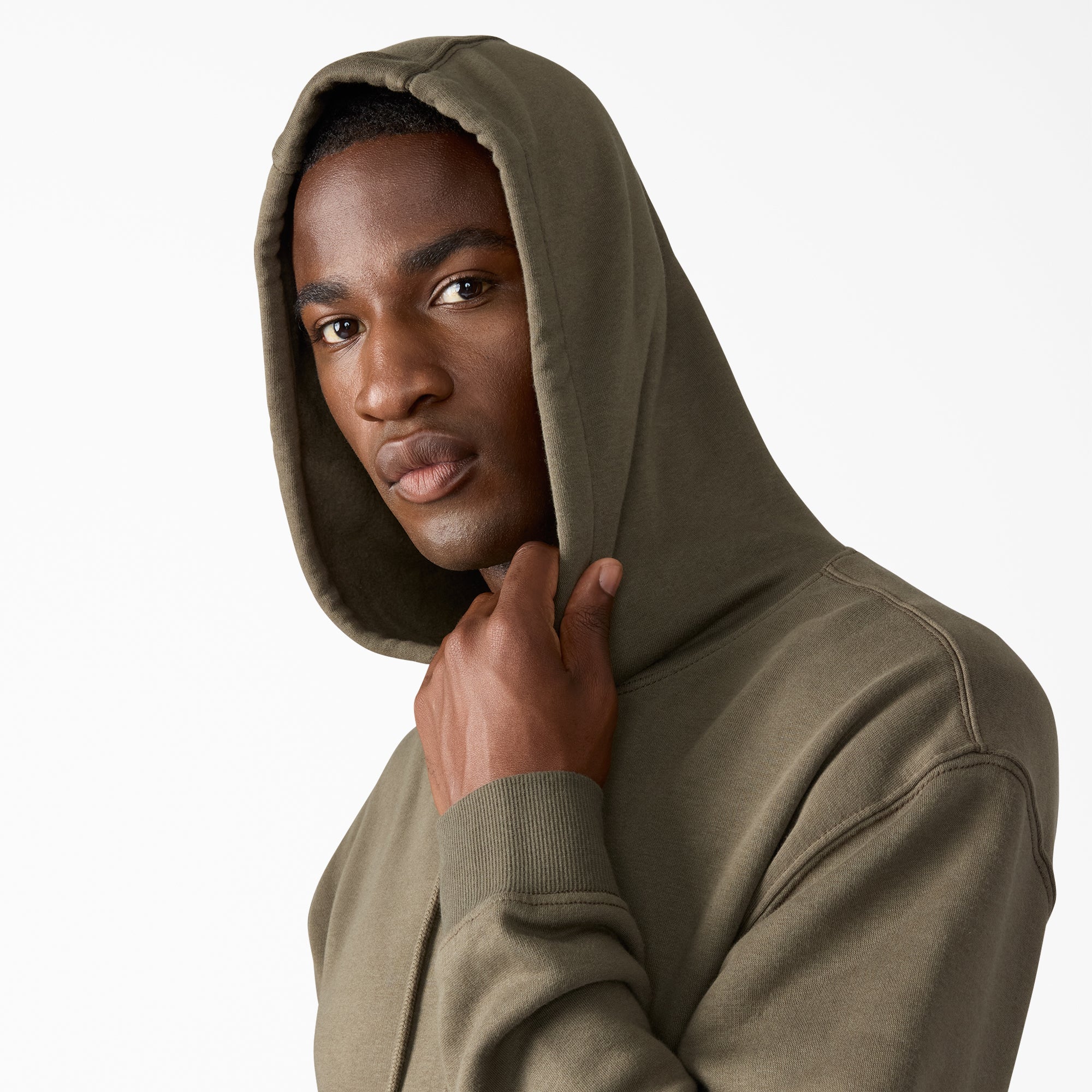 "Midweight Fleece Hoodie"