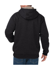 "Sherpa Lined Fleece Hoodie"