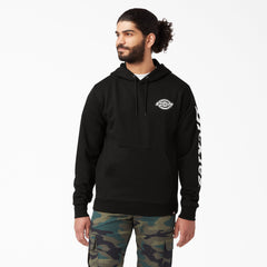 "Logo Sleeve Fleece Hoodie"