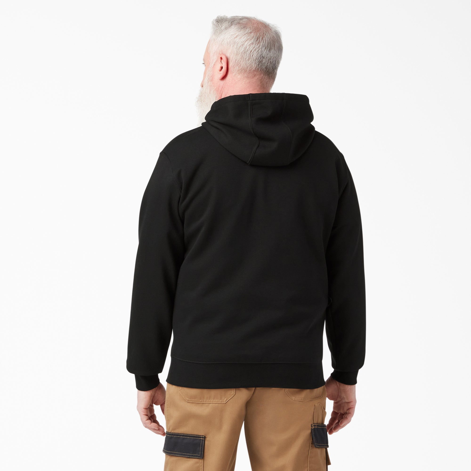 "Script Logo Fleece Hoodie"