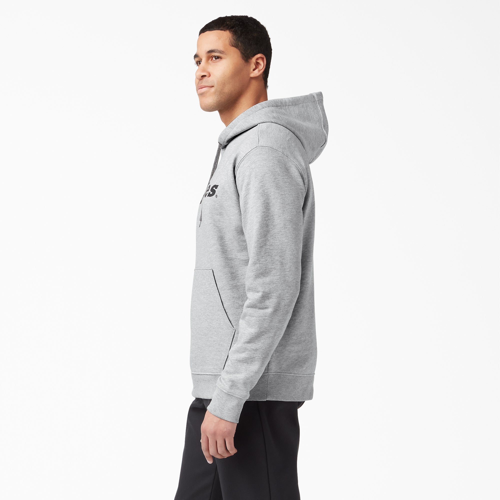 "Script Logo Fleece Hoodie"