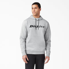 "Script Logo Fleece Hoodie"