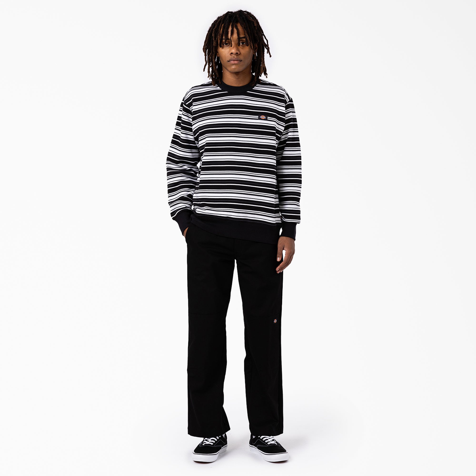 "Westover Striped Sweatshirt"