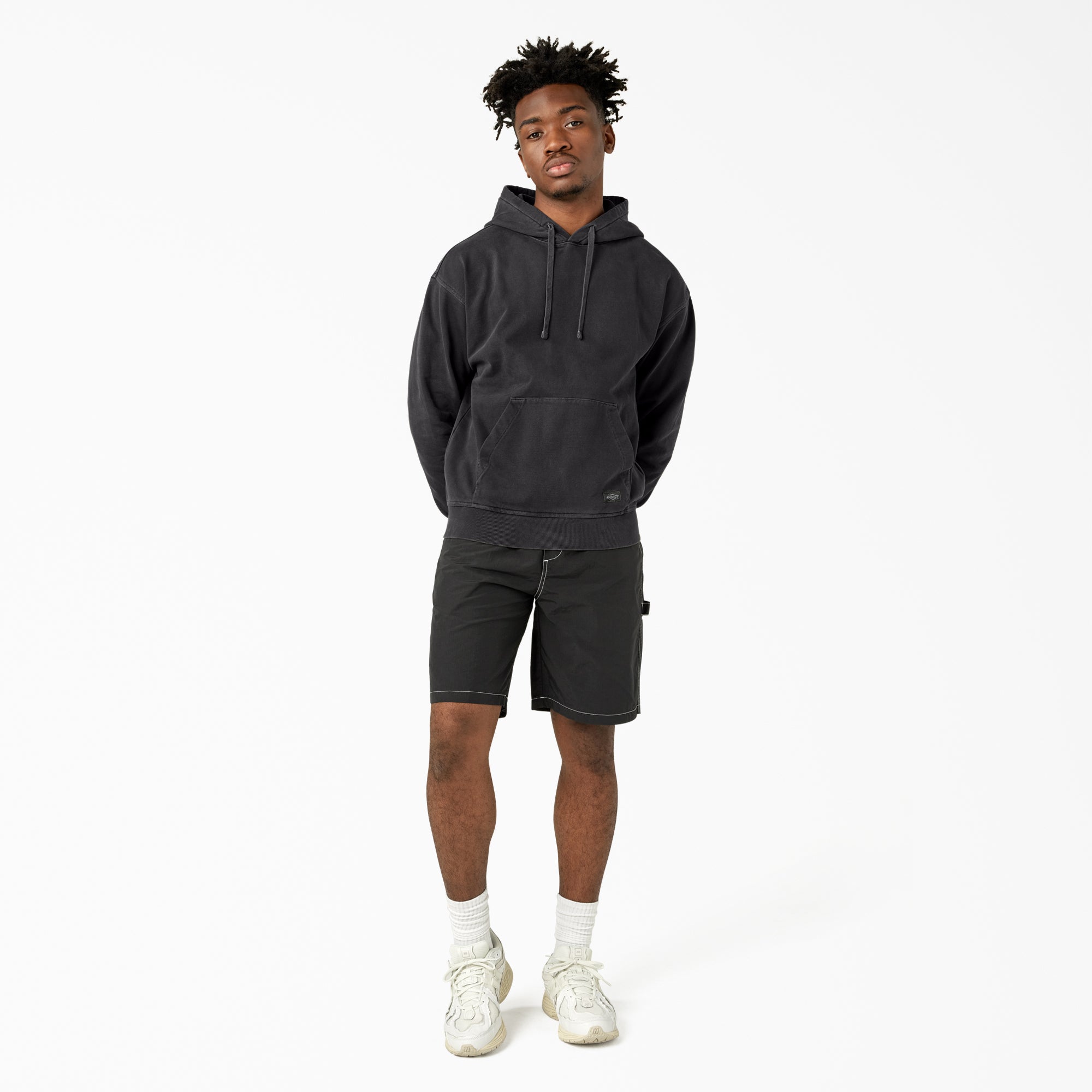 "Garment Dyed Hoodie"