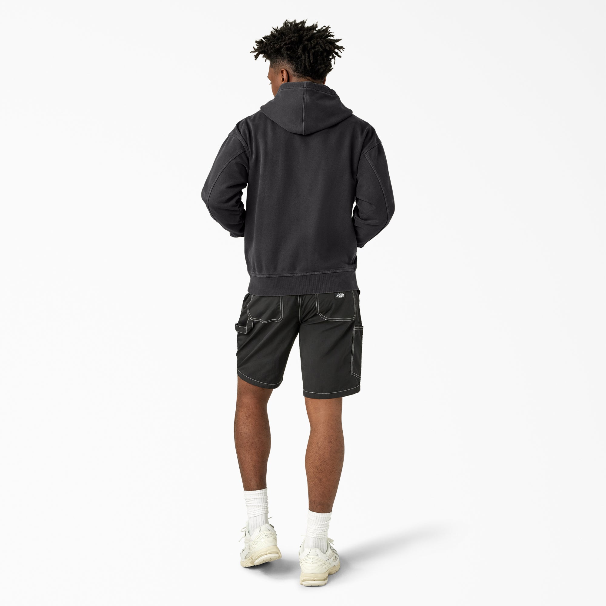 "Garment Dyed Hoodie"