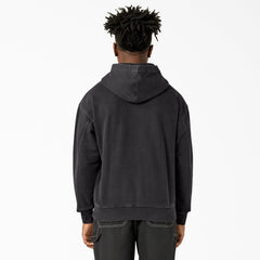 "Garment Dyed Hoodie"