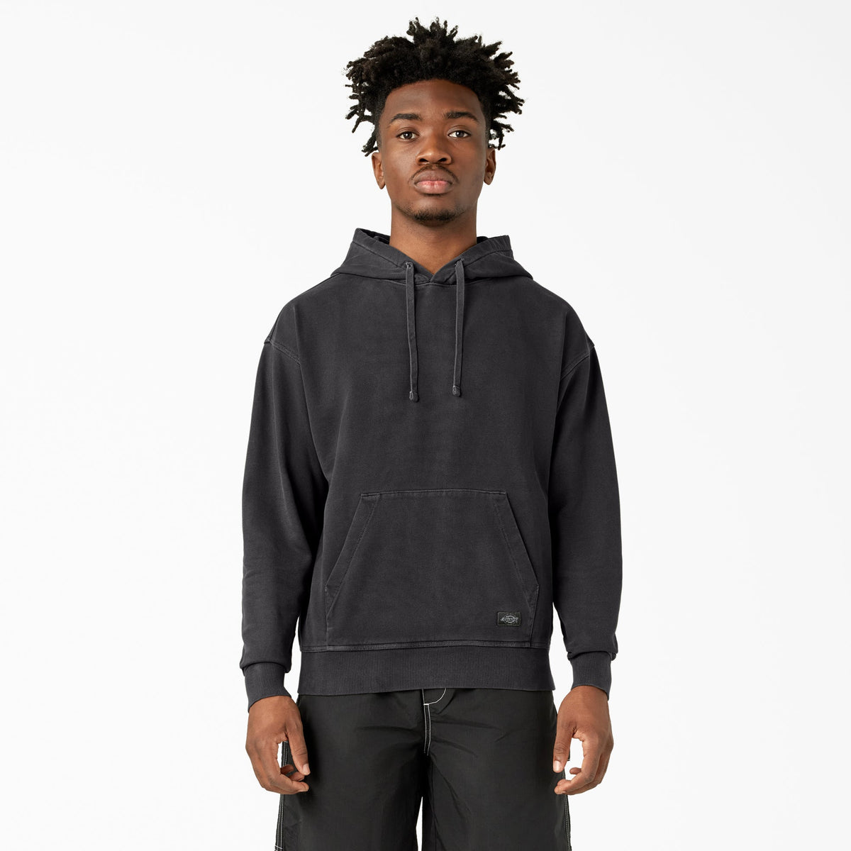 "Garment Dyed Hoodie"