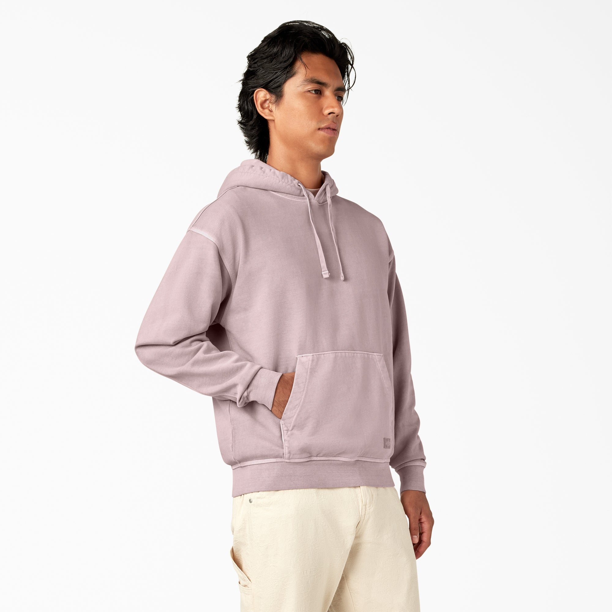 "Garment Dyed Hoodie"