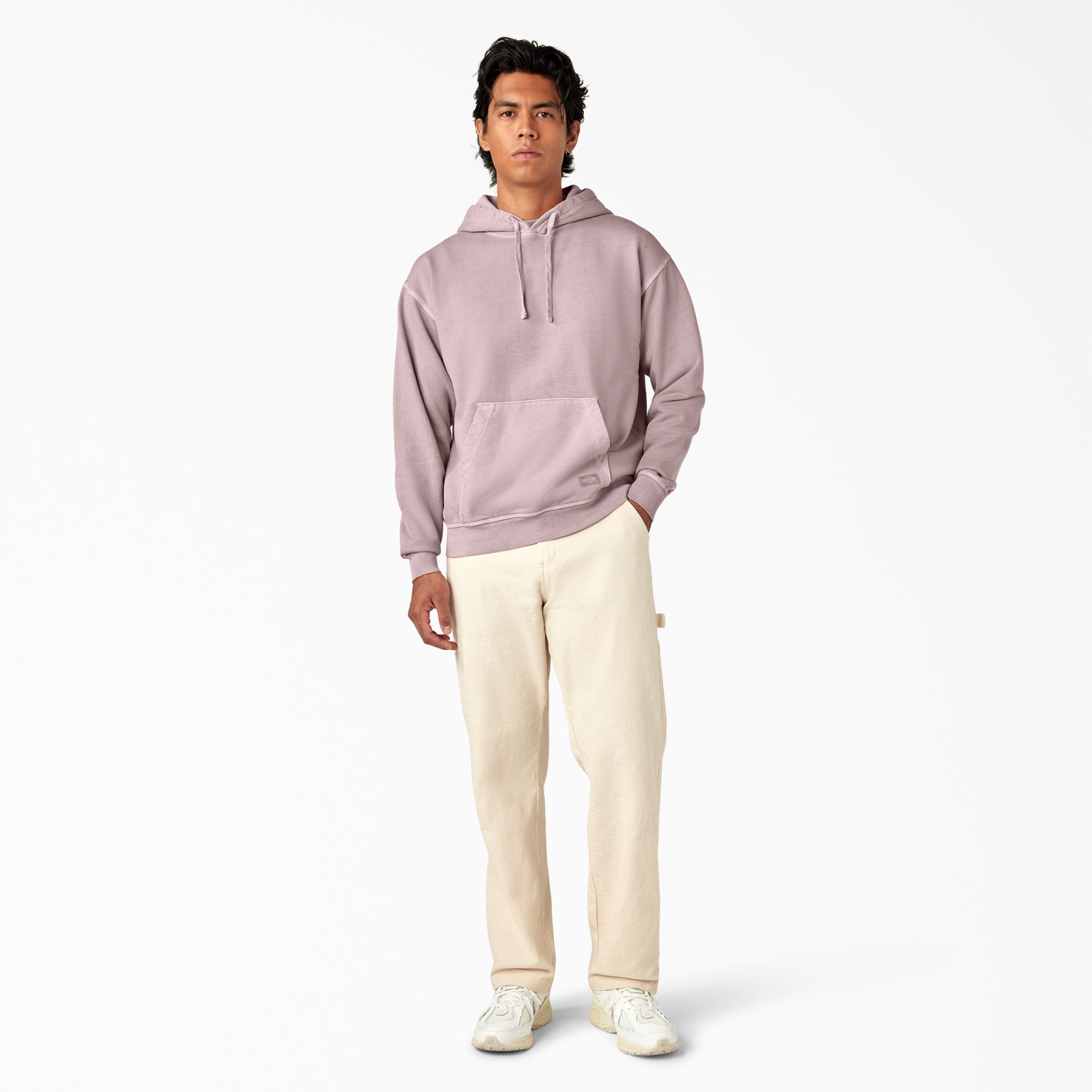 "Garment Dyed Hoodie"