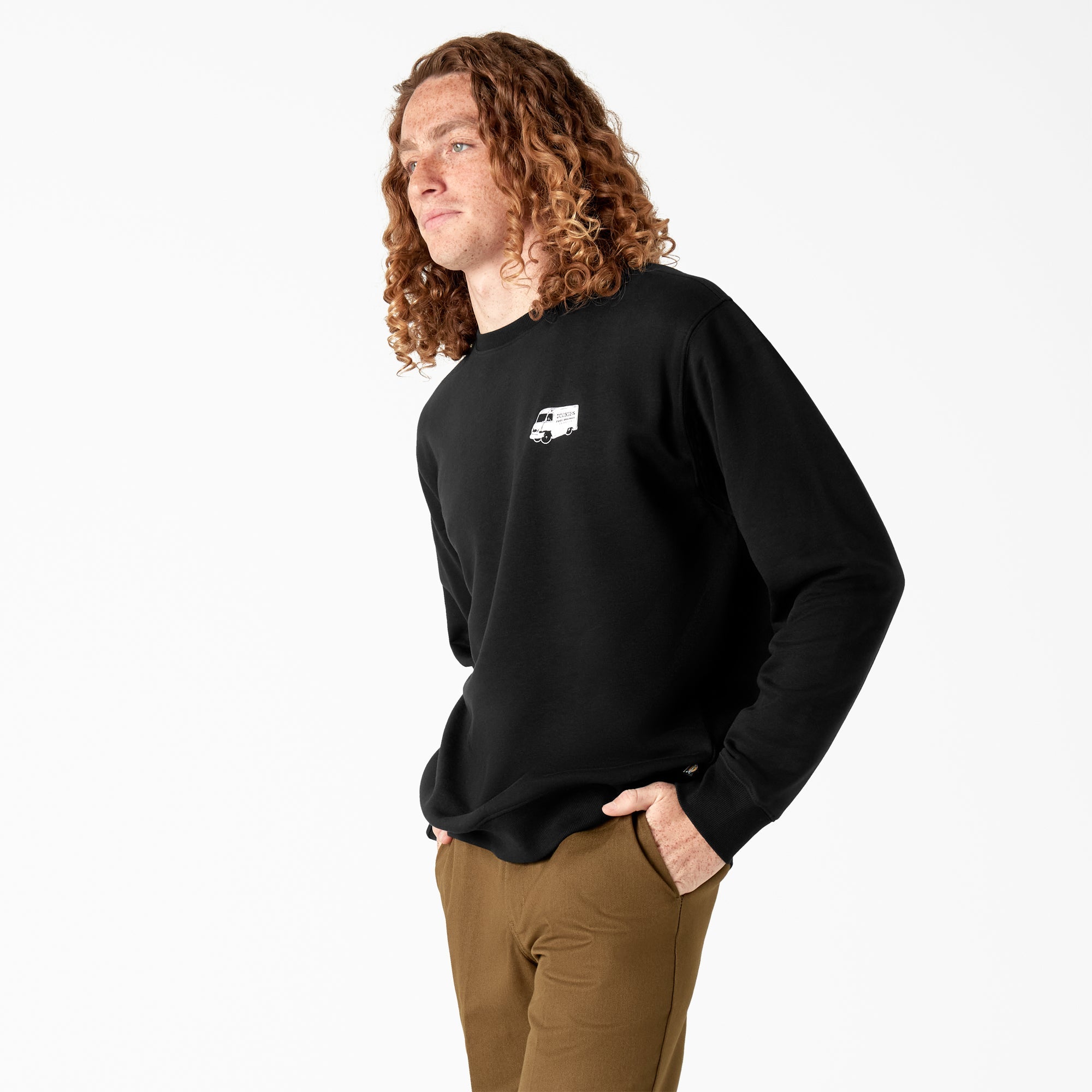 "Dickies Skateboarding Pool Drainage Graphic Sweatshirt"