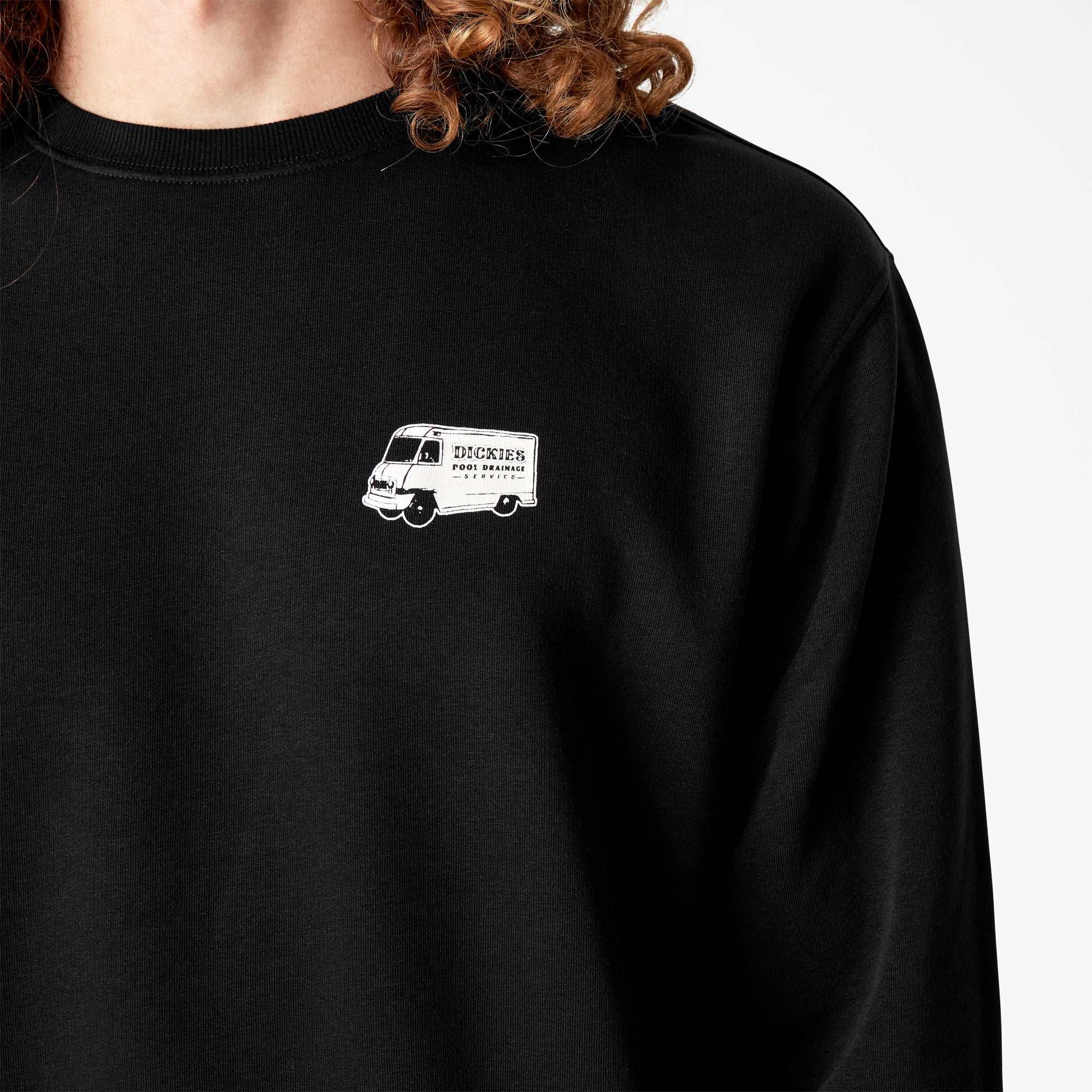 "Dickies Skateboarding Pool Drainage Graphic Sweatshirt"