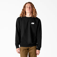 "Dickies Skateboarding Pool Drainage Graphic Sweatshirt"