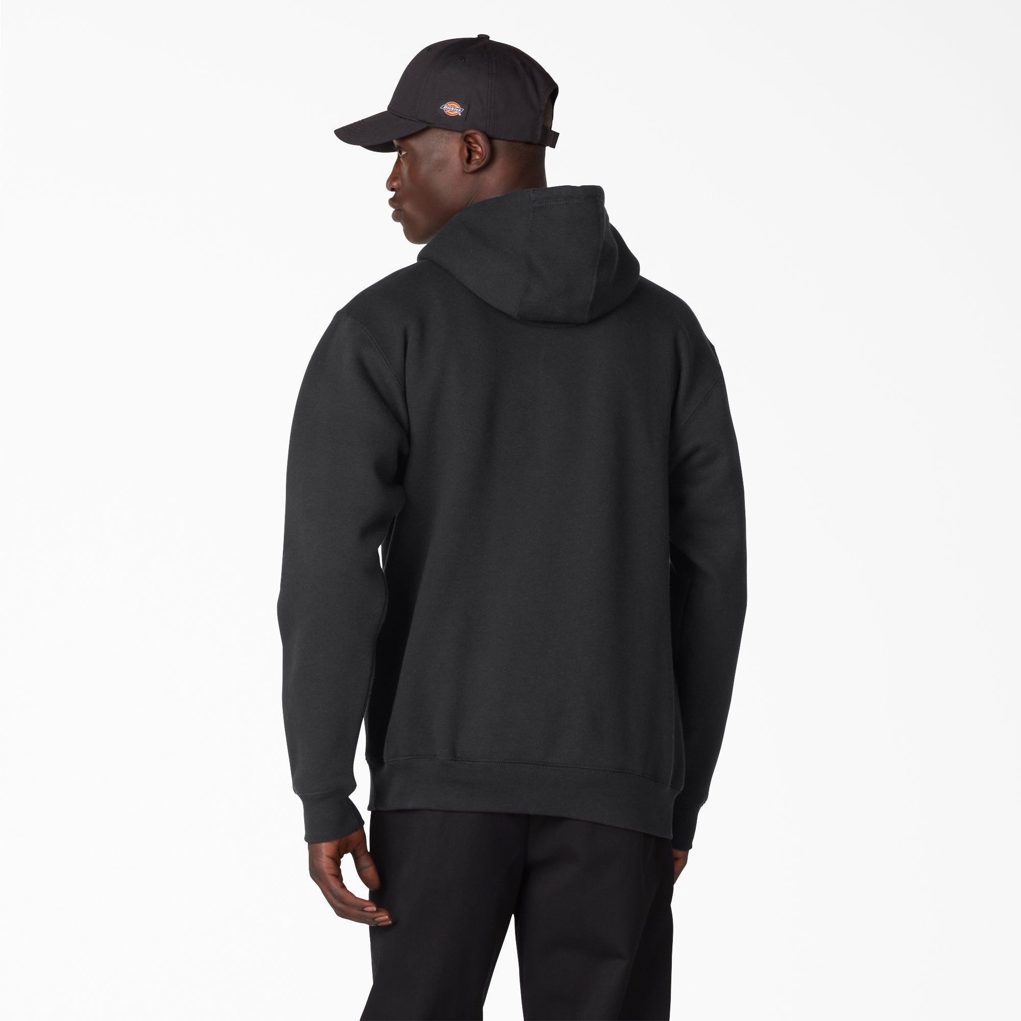 "Distressed Ox Collar Graphic Hoodie"