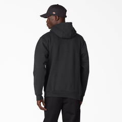 "Distressed Ox Collar Graphic Hoodie"