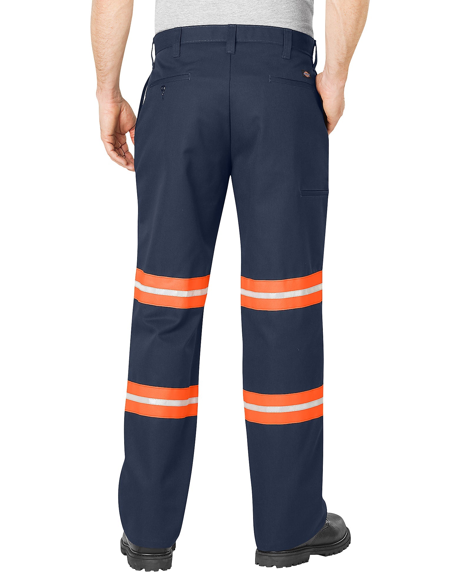 "Enhanced Visibility Relaxed Fit Work Pants"