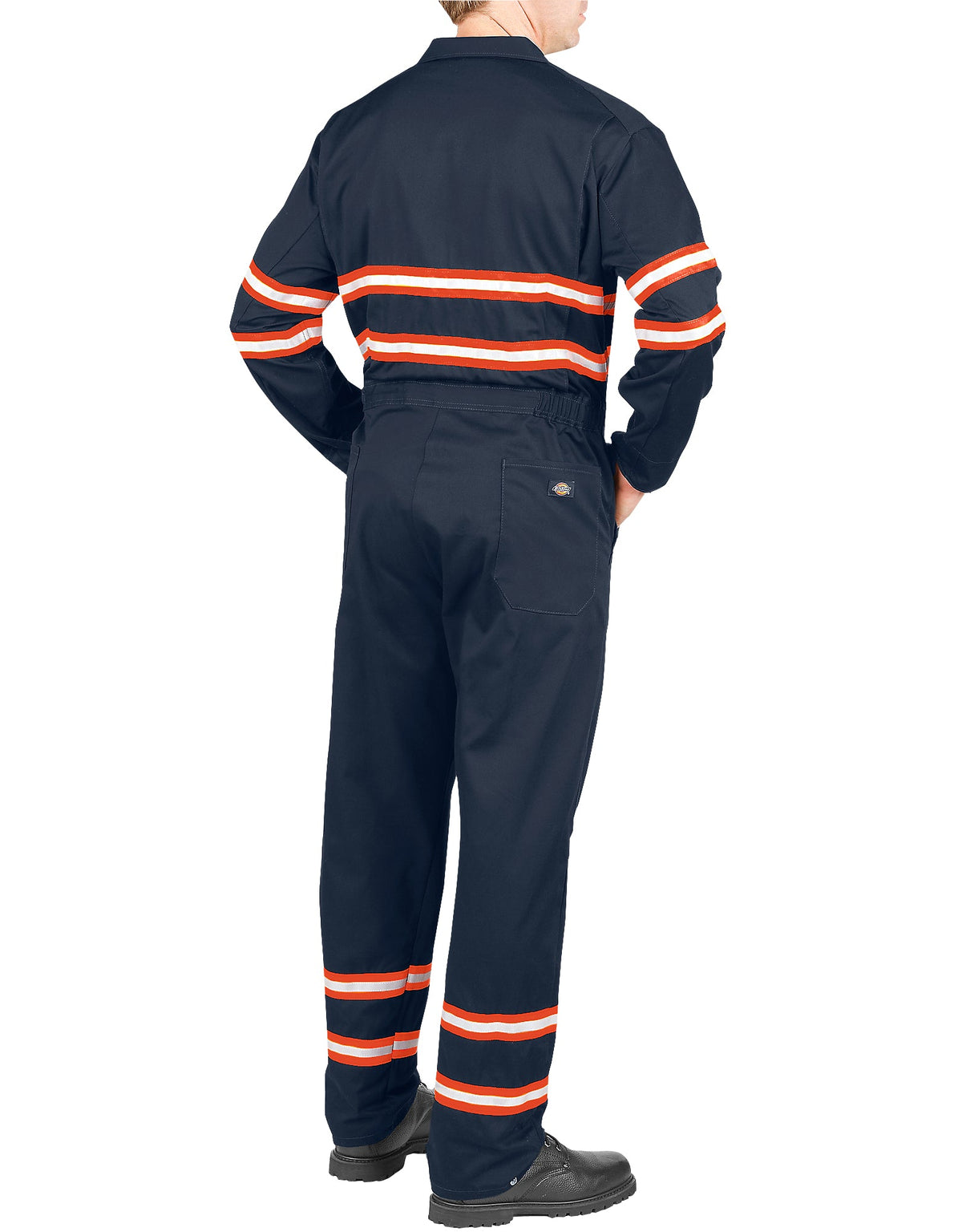 "Enhanced Visibility Long Sleeve Coveralls"