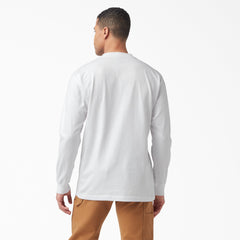 "Tri-Color Logo Graphic Long Sleeve T-Shirt"