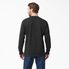 "Tri-Color Logo Graphic Long Sleeve T-Shirt"