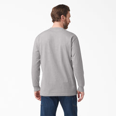 "Logo Graphic Long Sleeve Pocket T-Shirt"