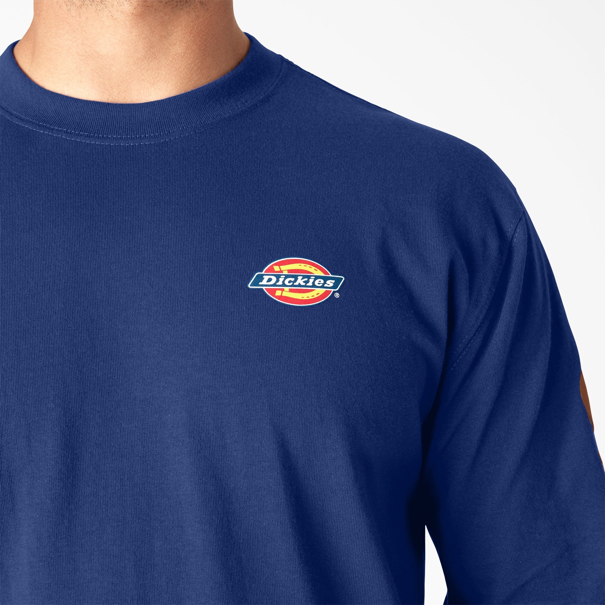 "Long Sleeve Workwear Graphic T-Shirt"