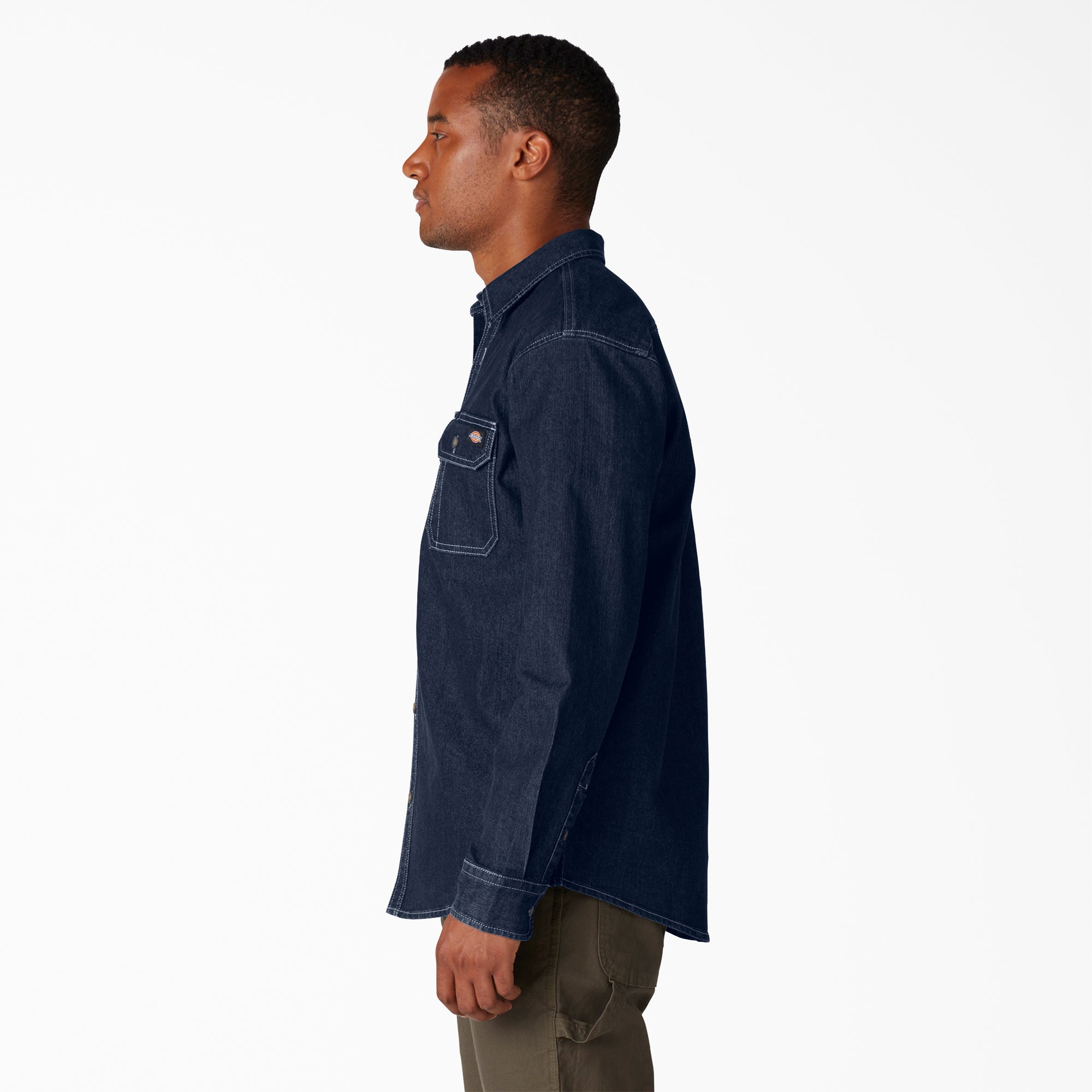 "FLEX Denim Long Sleeve Shirt"