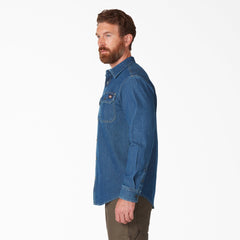 "FLEX Denim Long Sleeve Shirt"