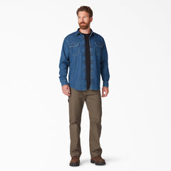 "FLEX Denim Long Sleeve Shirt"
