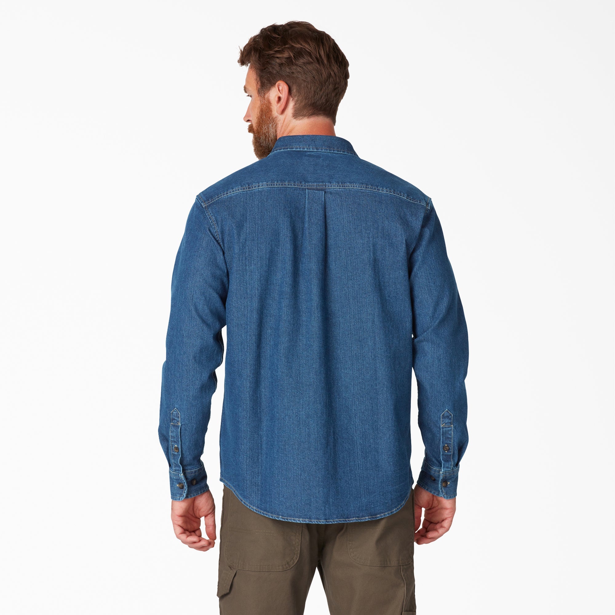 "FLEX Denim Long Sleeve Shirt"