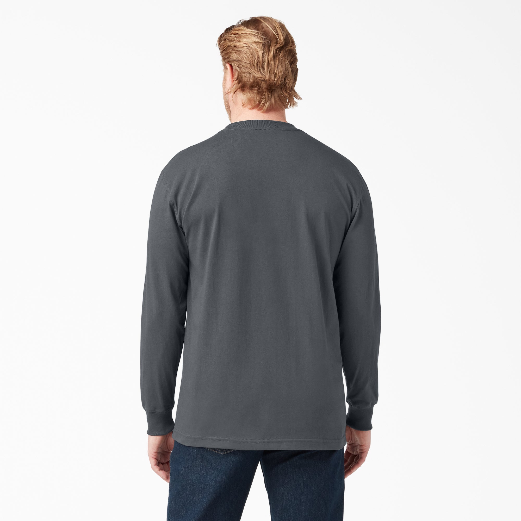 "Heavyweight Long Sleeve Pocket T-Shirt"