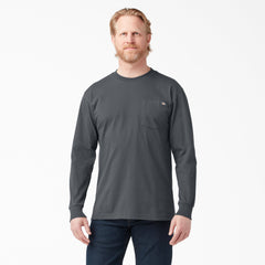 "Heavyweight Long Sleeve Pocket T-Shirt"