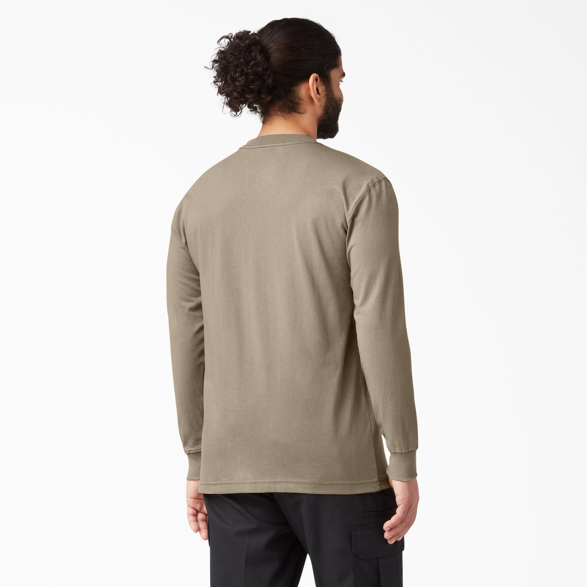 "Heavyweight Long Sleeve Pocket T-Shirt"