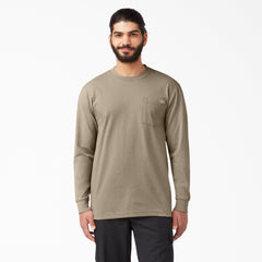 "Heavyweight Long Sleeve Pocket T-Shirt"