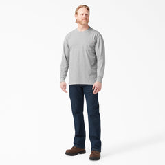"Heavyweight Long Sleeve Pocket T-Shirt"