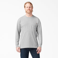 "Heavyweight Long Sleeve Pocket T-Shirt"