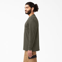 "Heavyweight Long Sleeve Pocket T-Shirt"