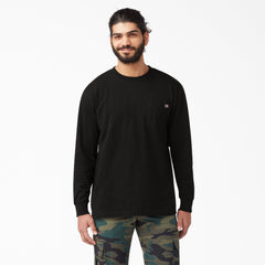 "Heavyweight Long Sleeve Pocket T-Shirt"