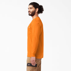 "Heavyweight Long Sleeve Pocket T-Shirt"