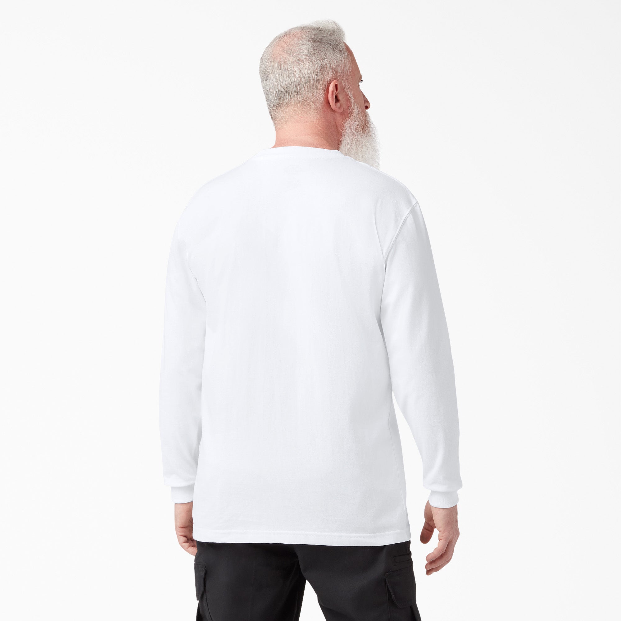 "Heavyweight Long Sleeve Pocket T-Shirt"