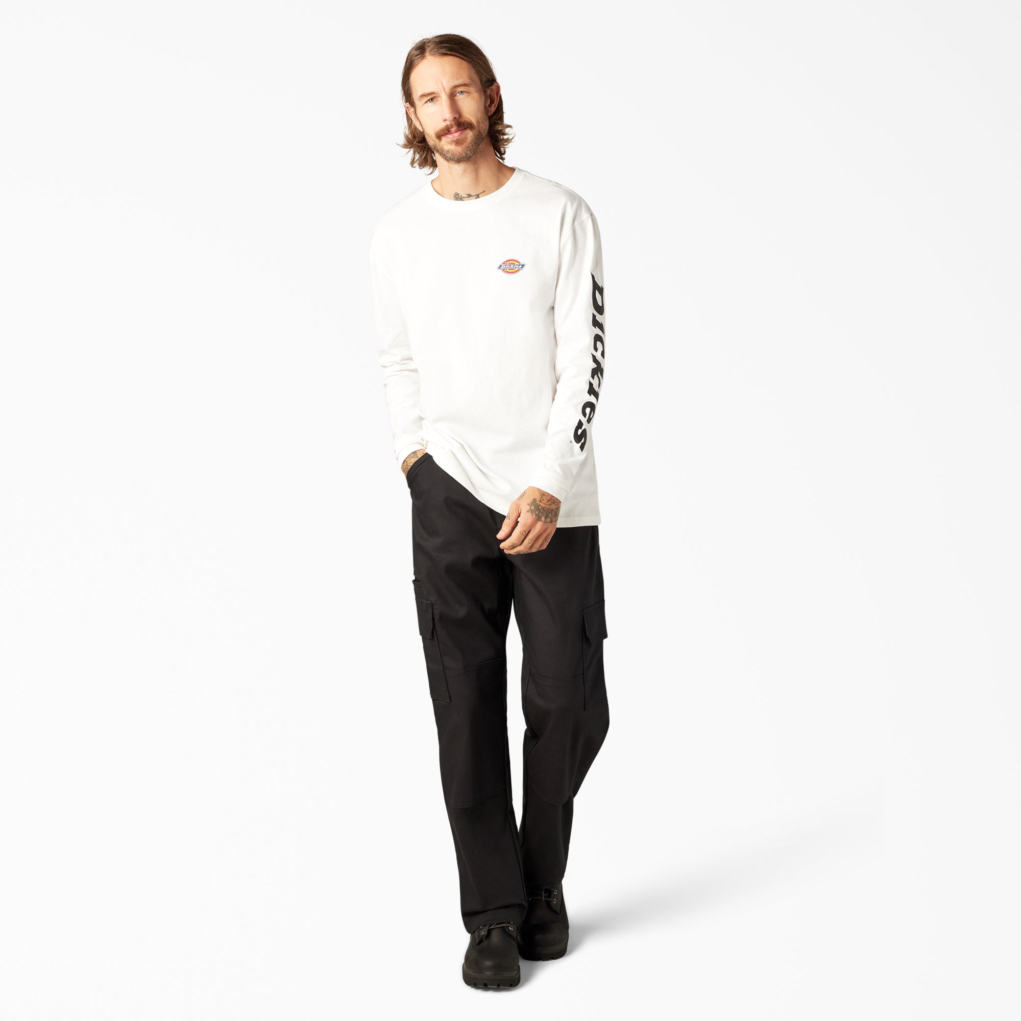"Logo Graphic Long Sleeve T-Shirt"