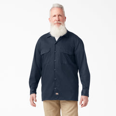 "FLEX Relaxed Fit Long Sleeve Work Shirt"