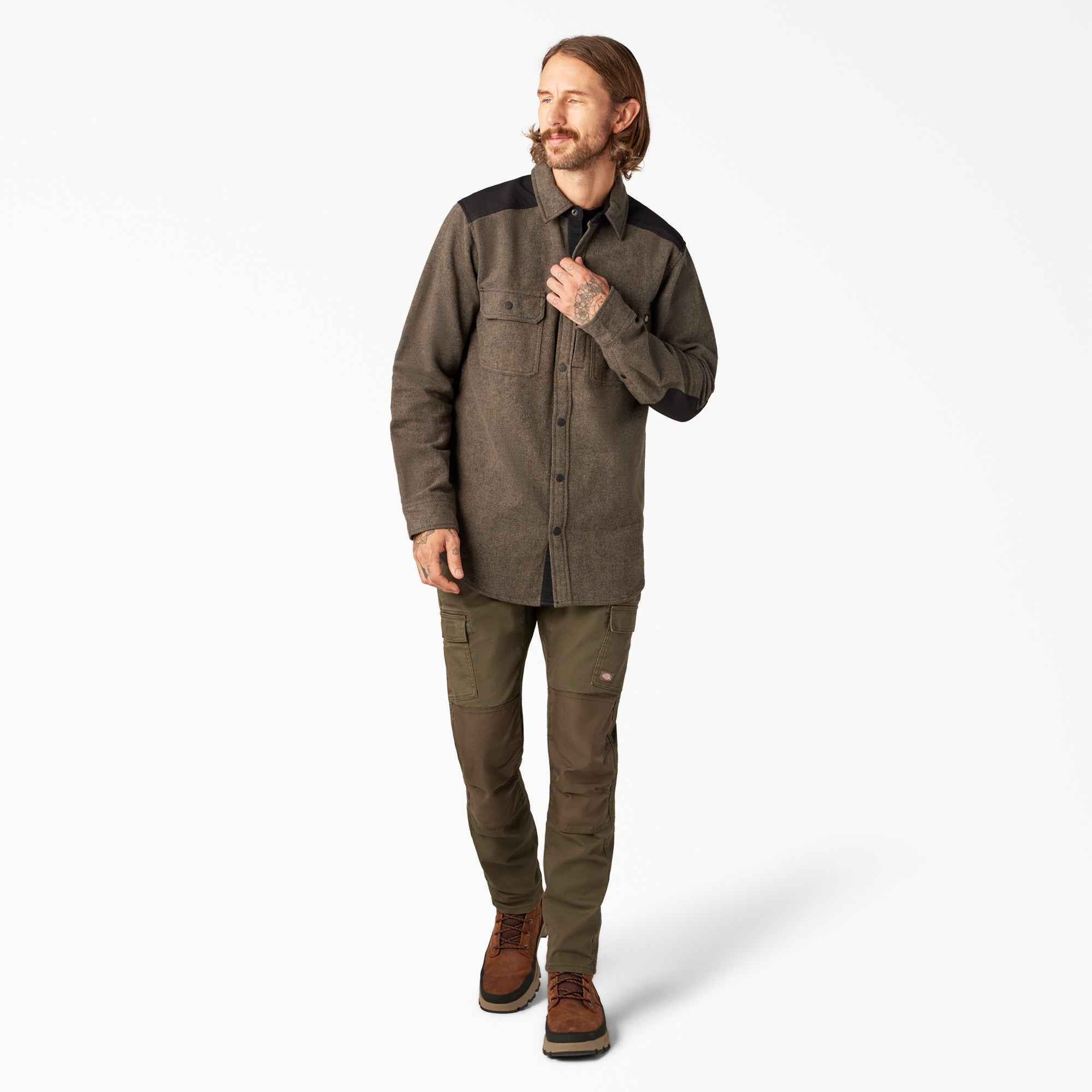 "Heavyweight Brawny Flannel Shirt"