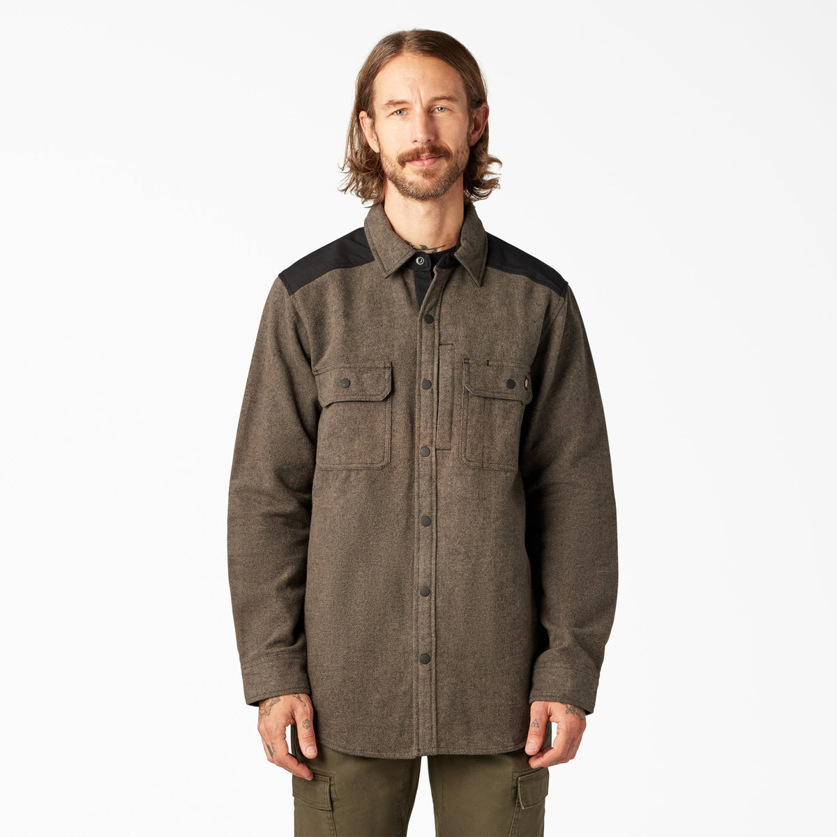 "Heavyweight Brawny Flannel Shirt"