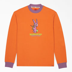"Brain Dead Embroidered Waffle Knit Sweater"