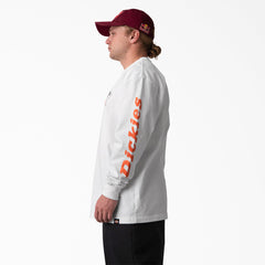 "Jamie Foy Logo Graphic Long Sleeve T-Shirt"