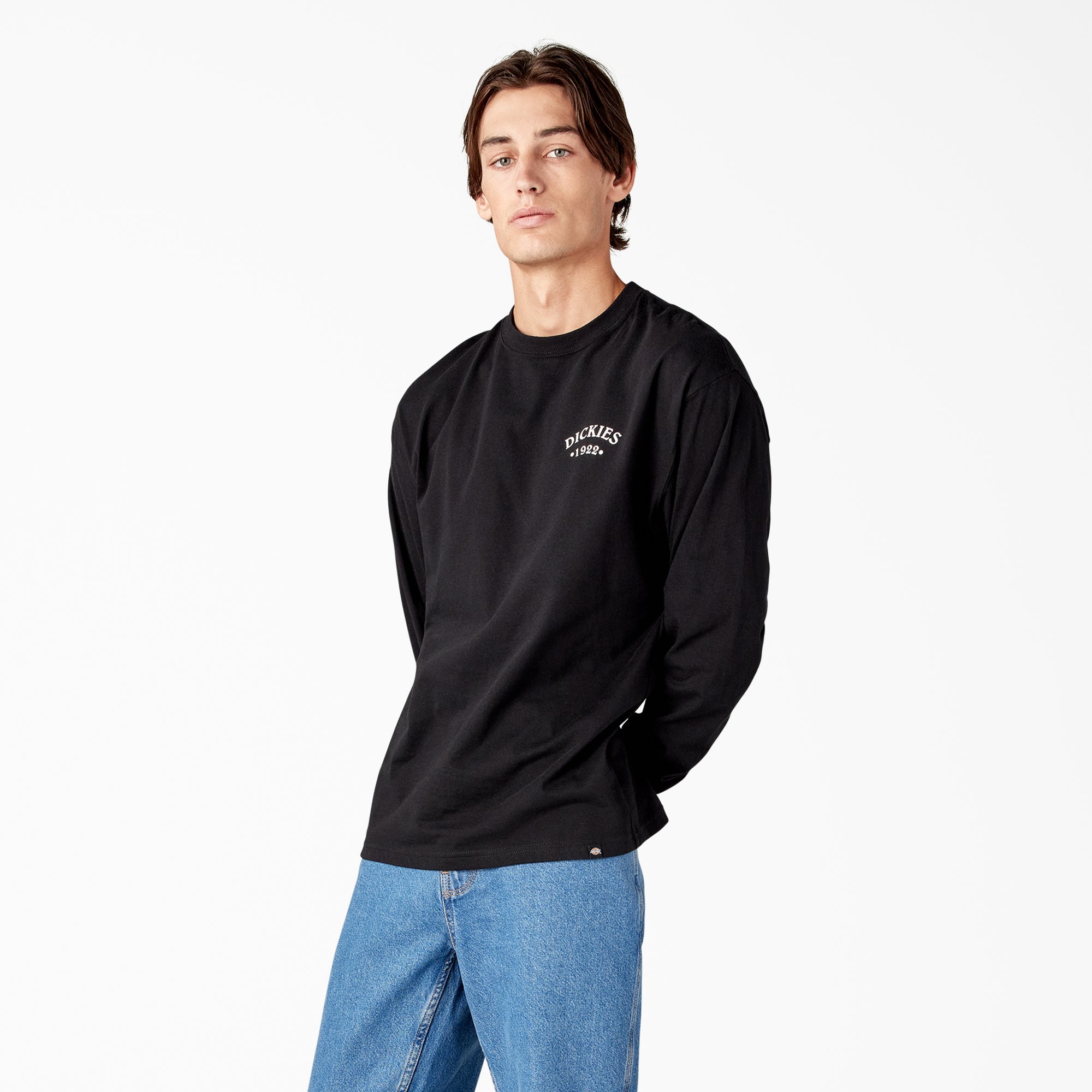 "Garden Plain Graphic Long Sleeve T-Shirt"