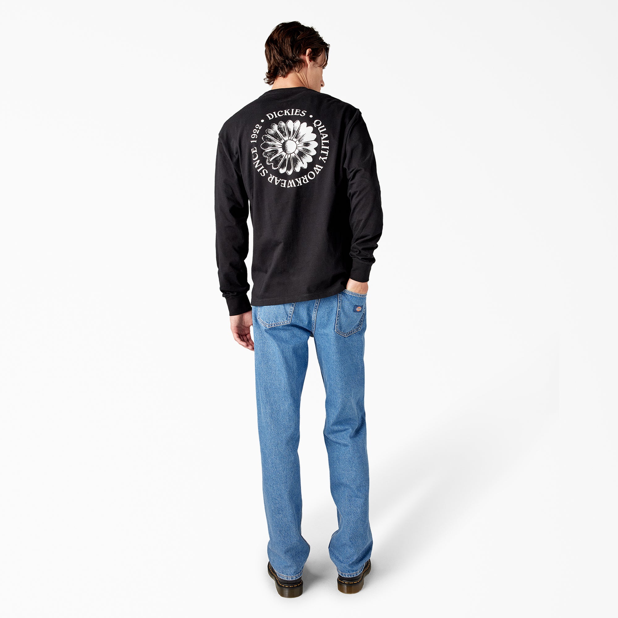 "Garden Plain Graphic Long Sleeve T-Shirt"