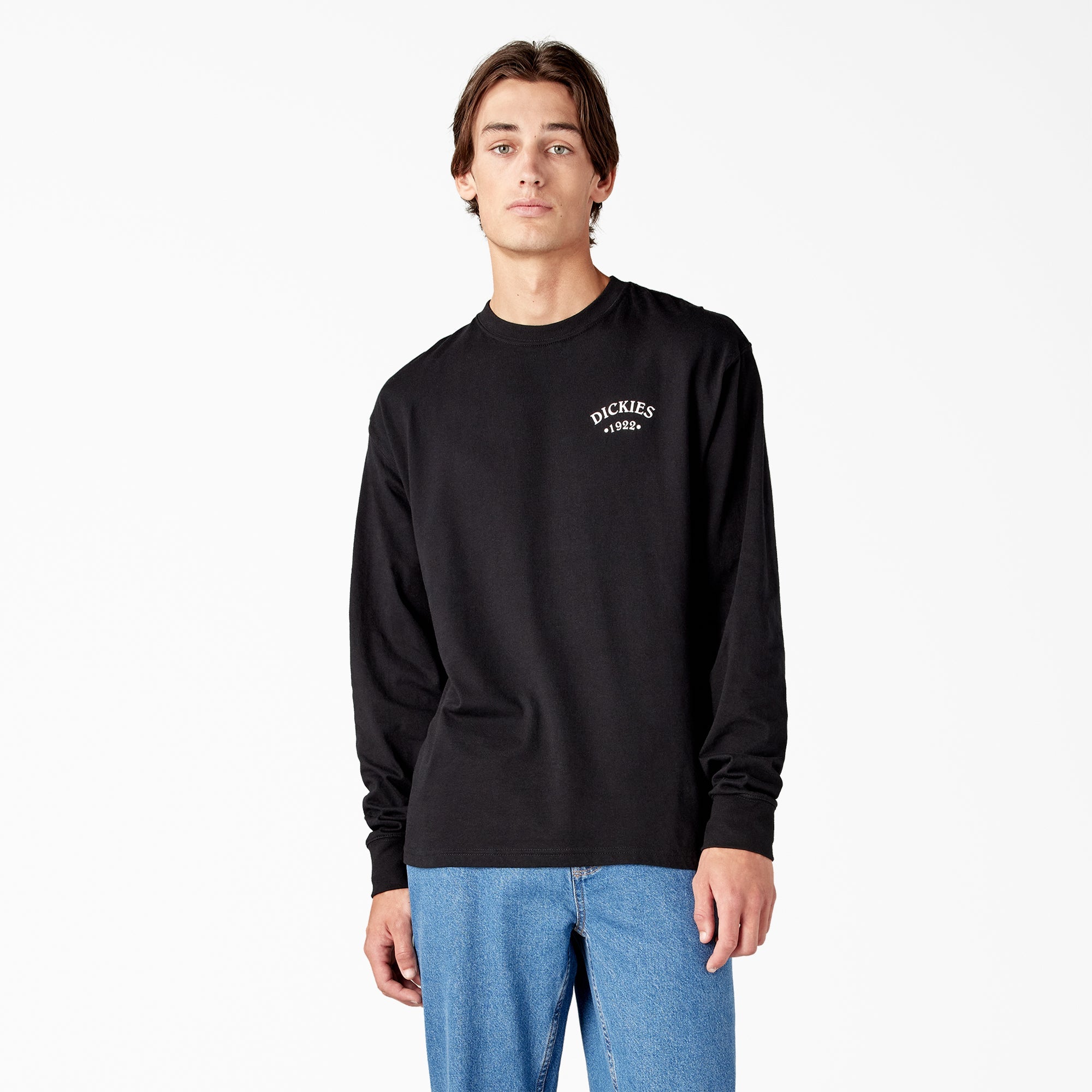 "Garden Plain Graphic Long Sleeve T-Shirt"