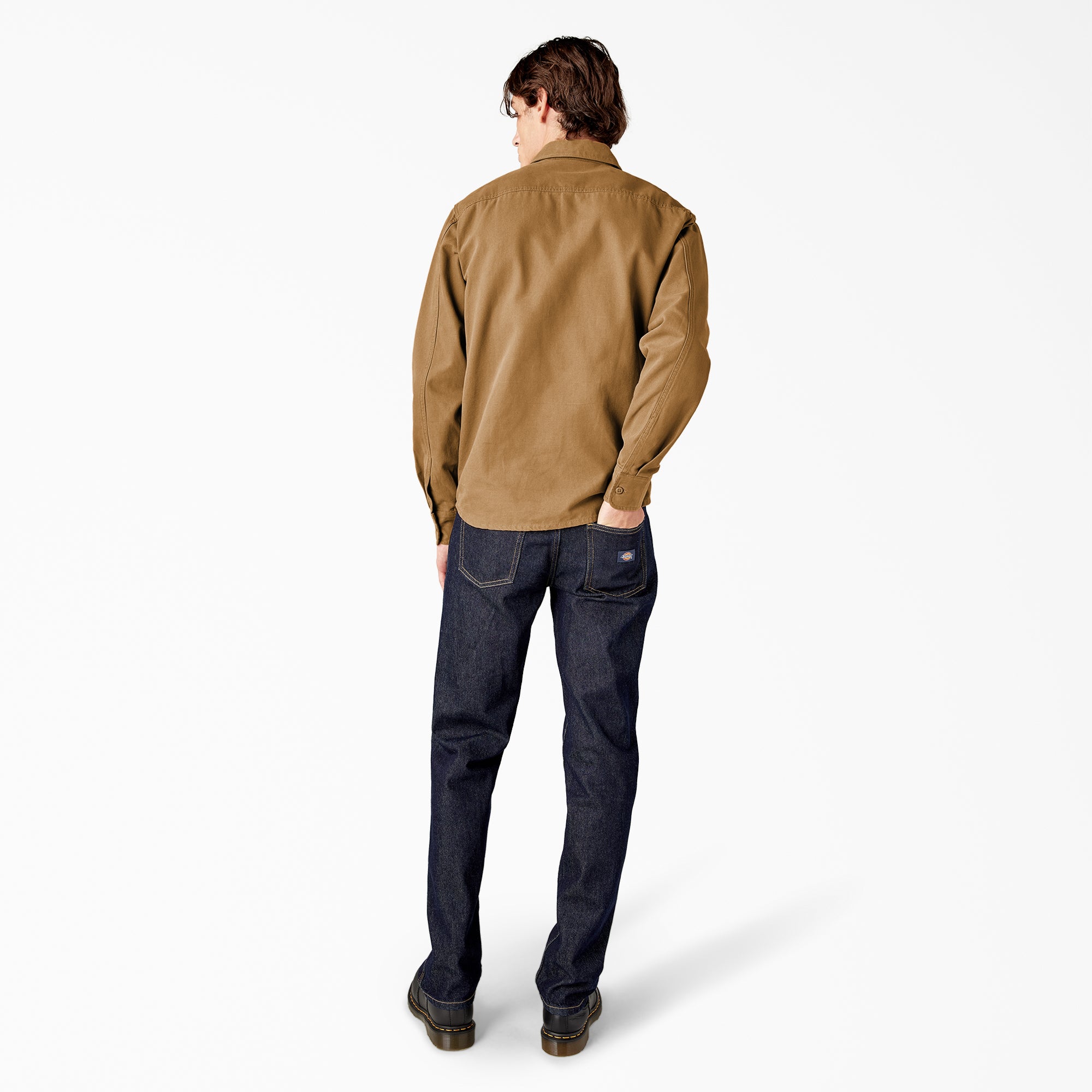 "Duck Canvas Long Sleeve Utility Shirt"